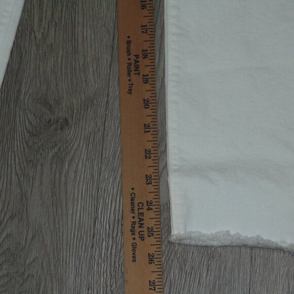 Loft Womens Size 10 Pants Modern Skinny Ankle Cotton Solid White - Picture 5 of 8